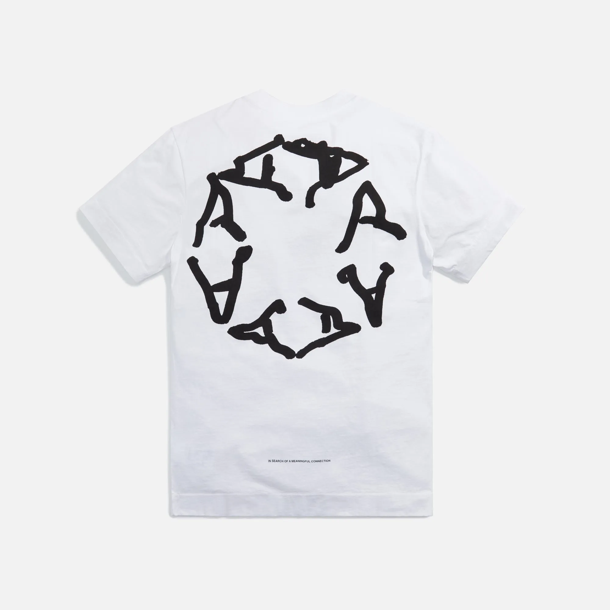 1017 ALYX 9SM Melt Circle Logo Tee - White