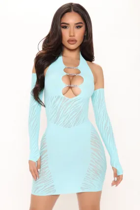 A Dime Piece Seamless Mini Dress - Mint