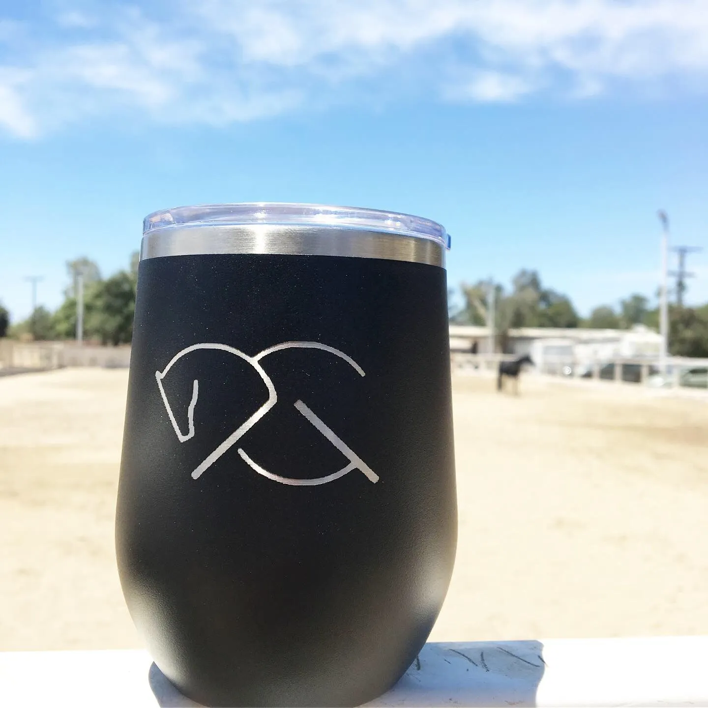 ACG WINE TUMBLER - Equestrian Lifestyle - AtelierCG