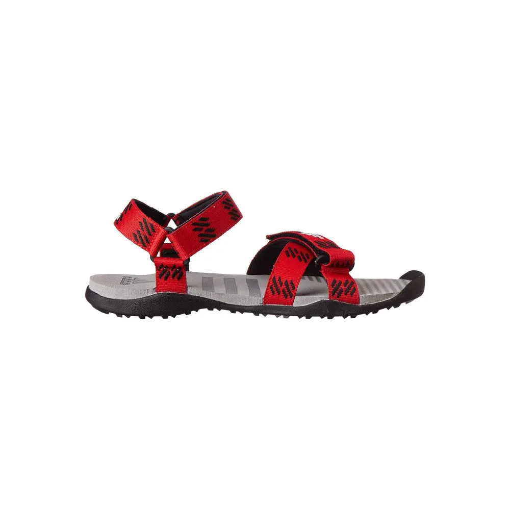 Adidas Men's Moary Sandal (Better Scarlet/Core Black/Stone)