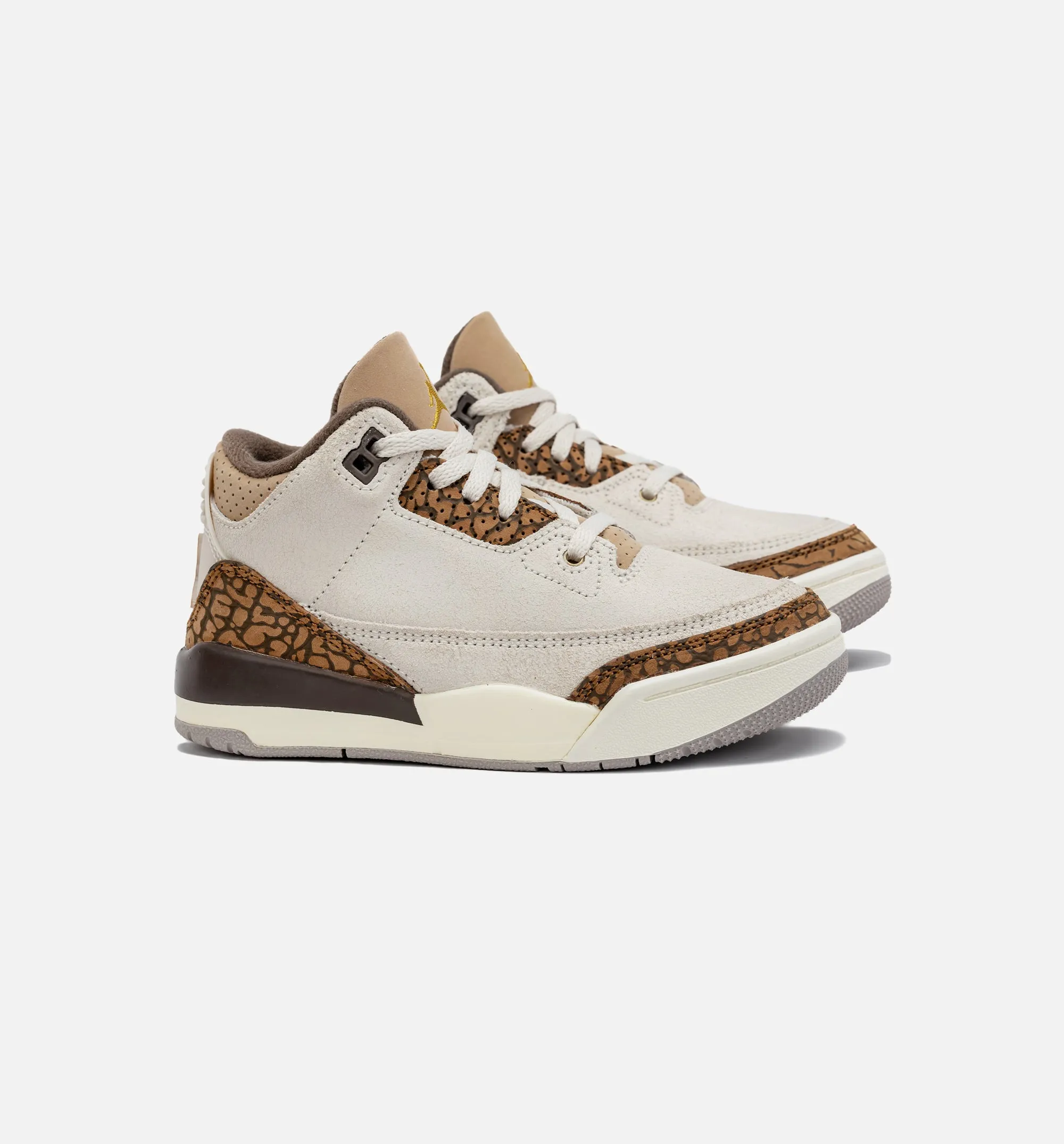 Air Jordan 3 Retro Palomino Preschool Lifestyle Shoe - Light Orewood Brown/Palomino