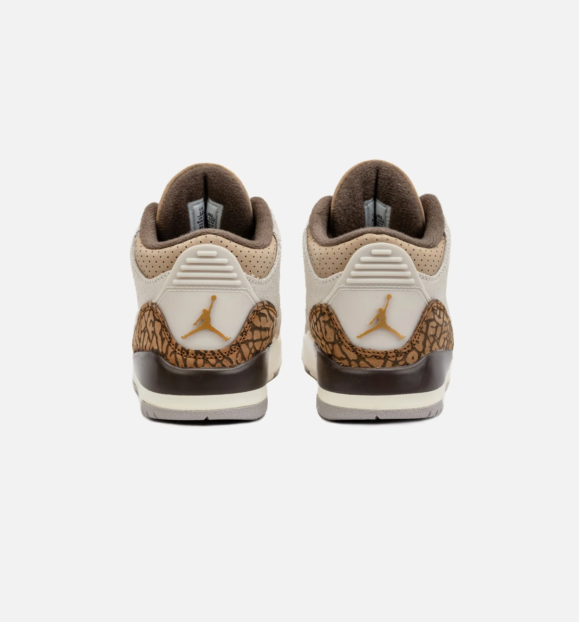 Air Jordan 3 Retro Palomino Preschool Lifestyle Shoe - Light Orewood Brown/Palomino