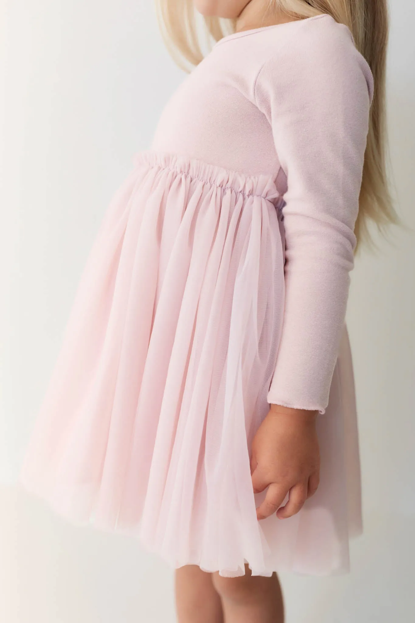 Anna Tulle Dress - Heather Haze