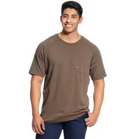 Ariat Men's Rebar CottonStrong T-Shirt_Moss