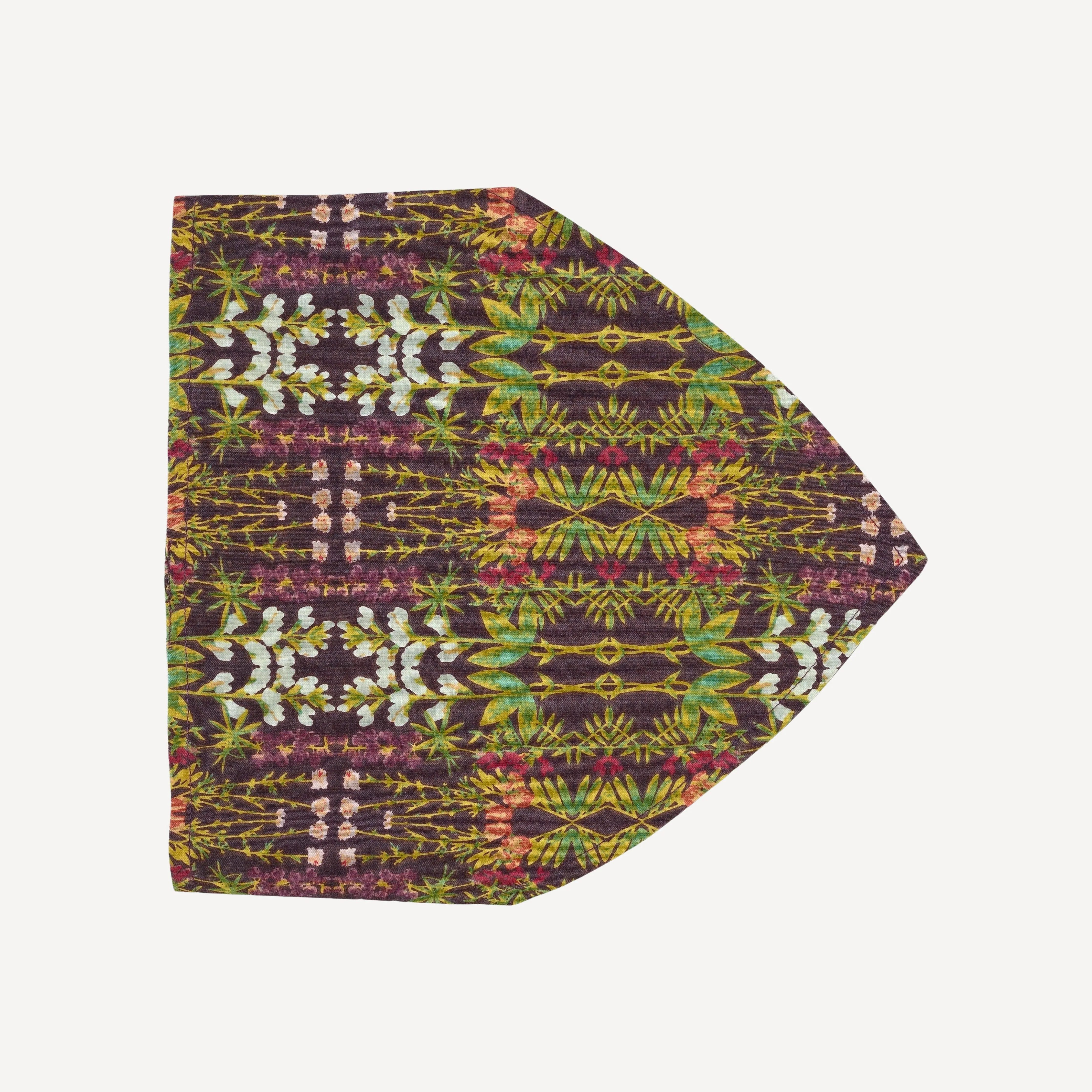 bandana headband | sweet pea multi | organic cotton woven