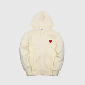 BIG RED HEART FULL ZIP HOODIE