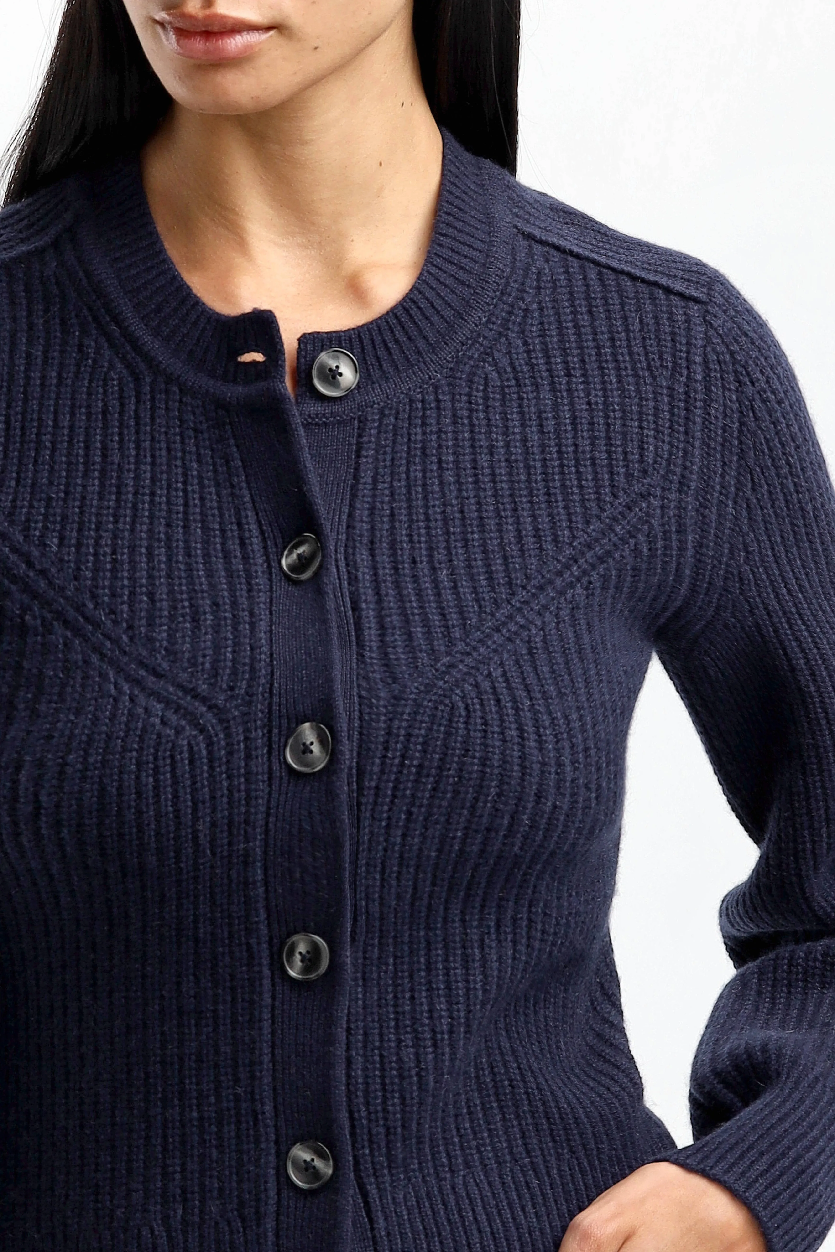 Cardigan Laurine in Midnight