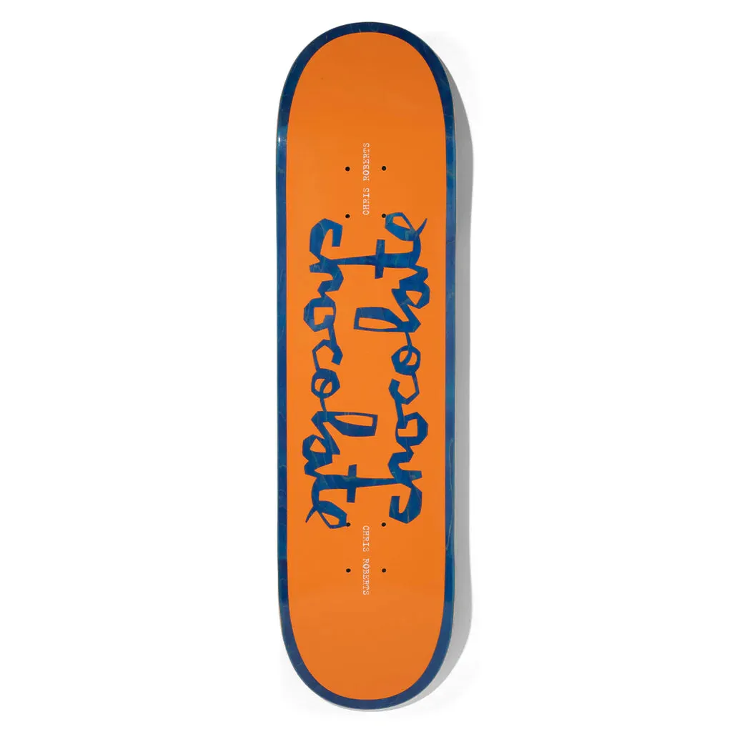 Chocolate Roberts Twin Chunk Orange/Blue Deck 8.5"