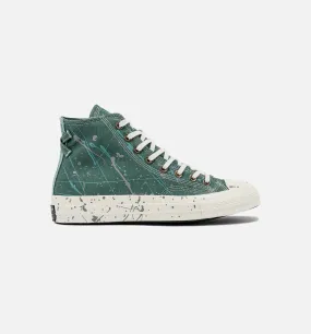 Chuck 70 High Paint Splatter Mens Lifestyle Shoe - Admiral Elm/Egret