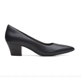 Clarks Teresa Step Black Leather