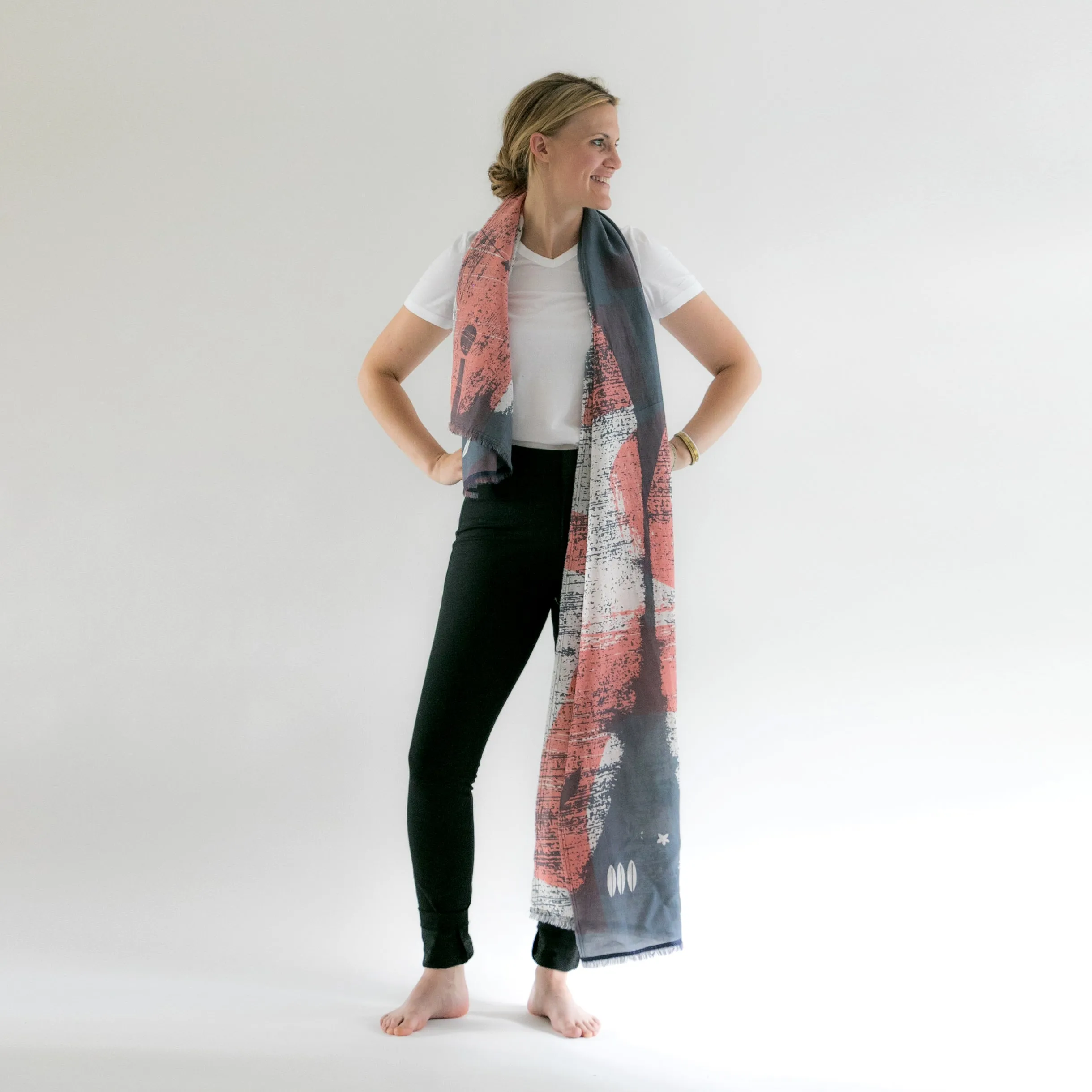 Cotton Silk midi | scarves