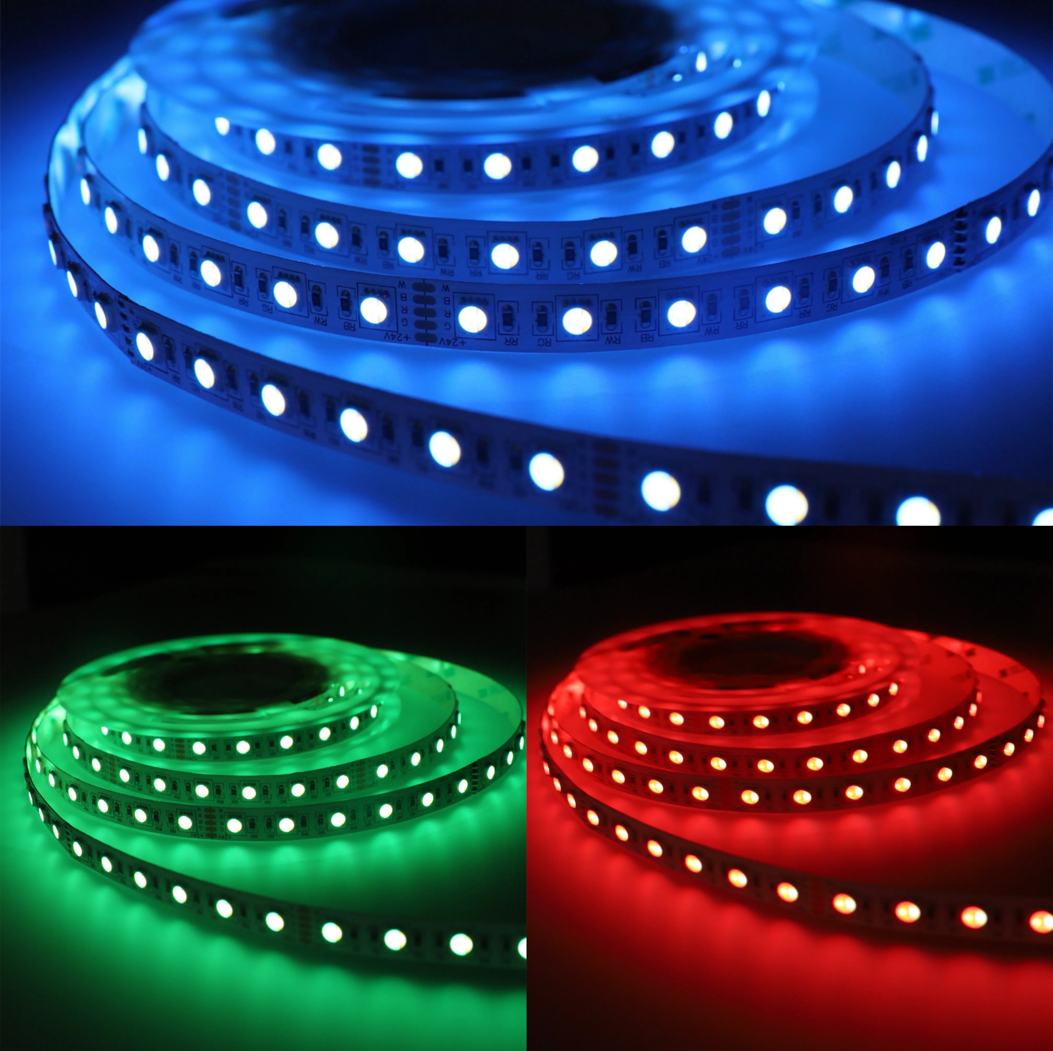 CRI-MAX CRI 95  4-in-1 RGBW LED Flexible Strip 3200K - 60 LEDs/m- 5m/Reel