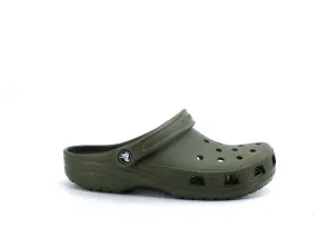 CROCS Classic Ciabatta Gomma Army Green Verde 10001-309