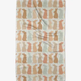 Cute Easter Bunny Tea Towel