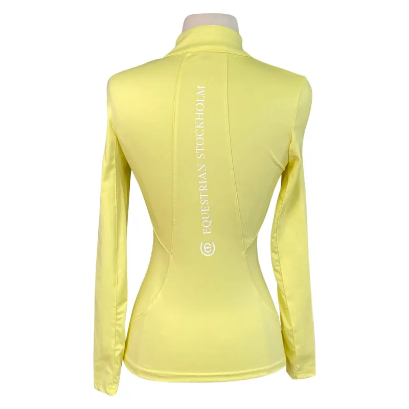 Equestrian Stockholm 'Vision' Top in Lemon - Women's XXS