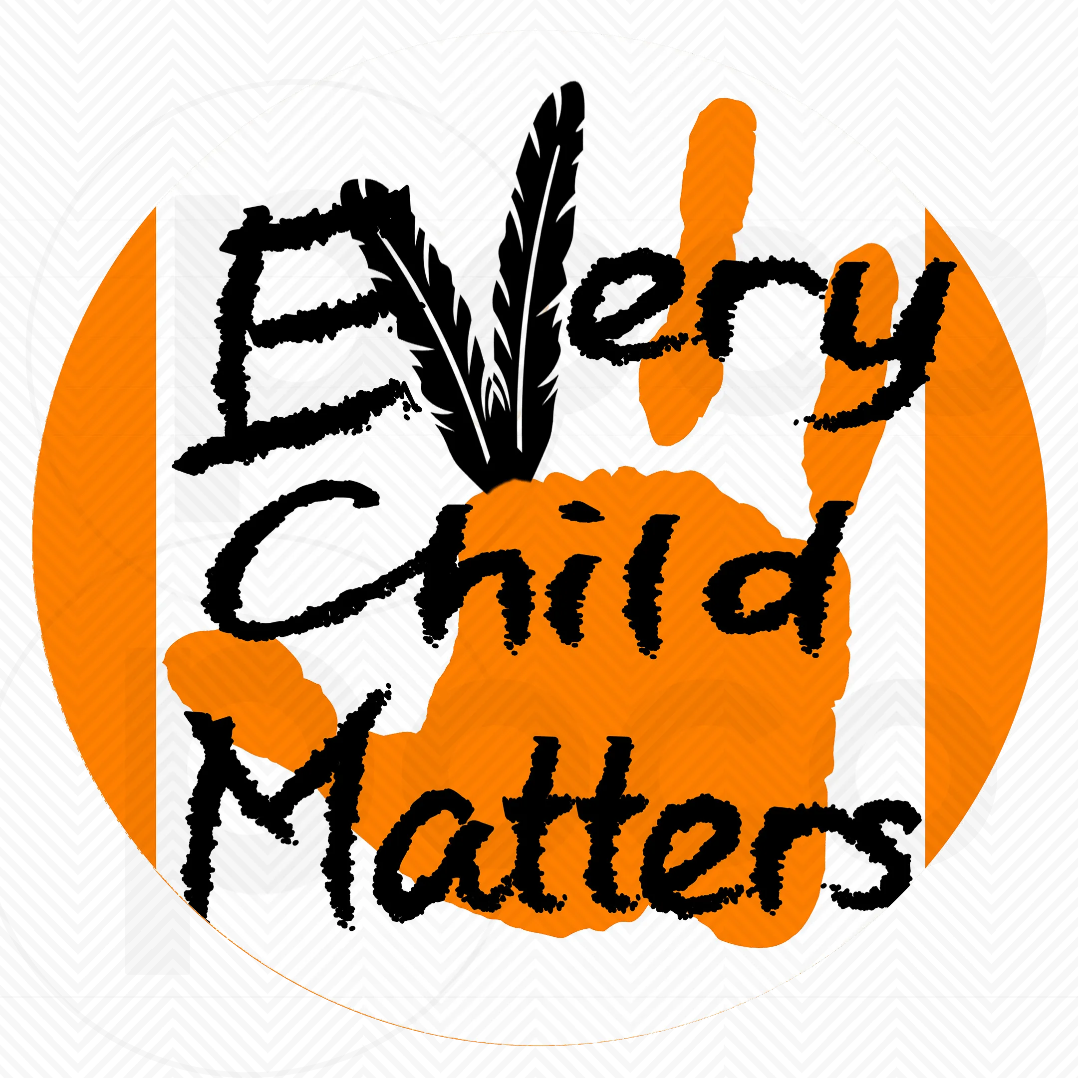 Every Child Matters 1 Inch Round Epoxy Cabochon