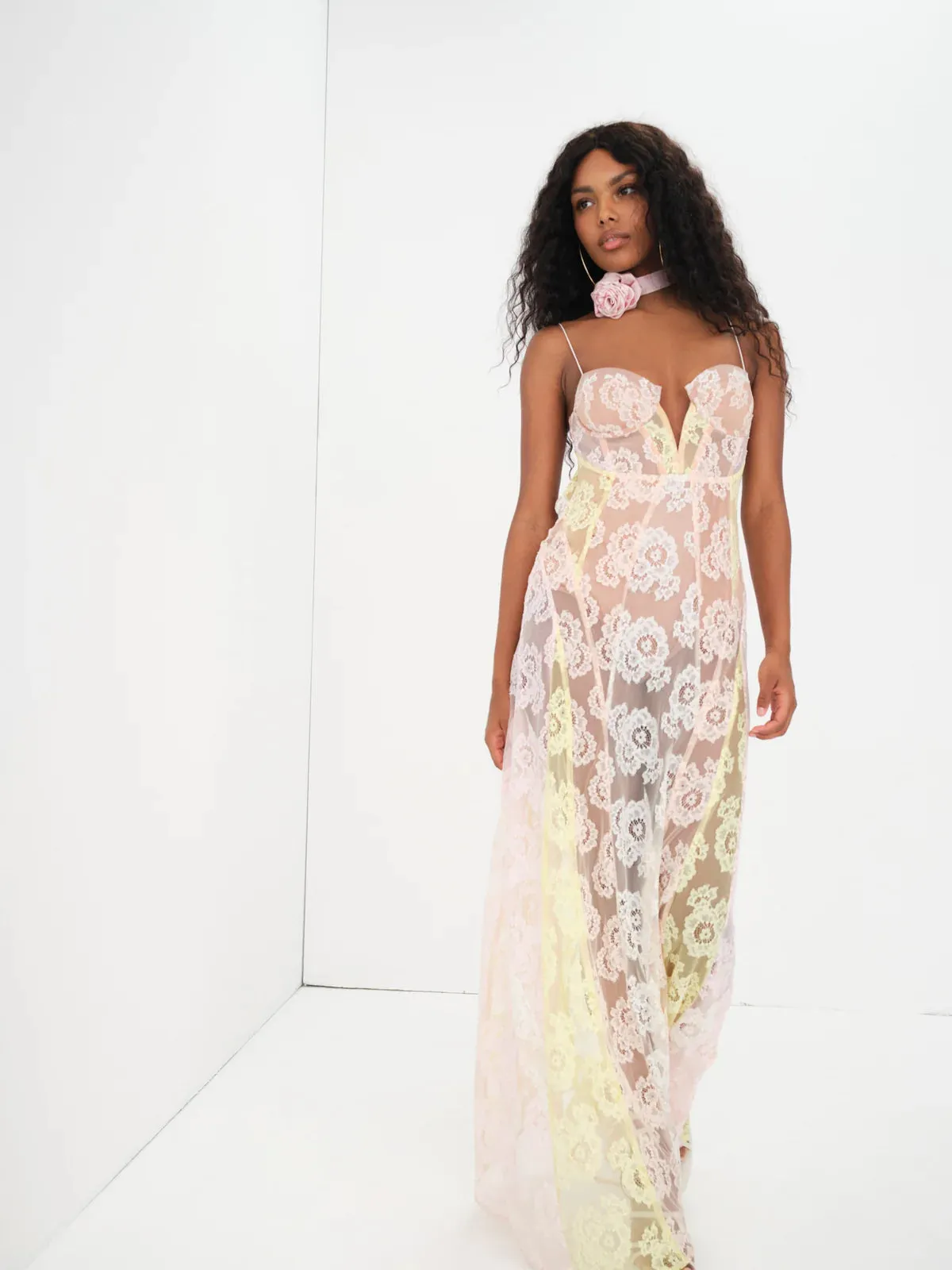 For Love & Lemons - Blossom Maxi Dress - Multi