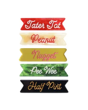 Hair Clip Set – Pet Names