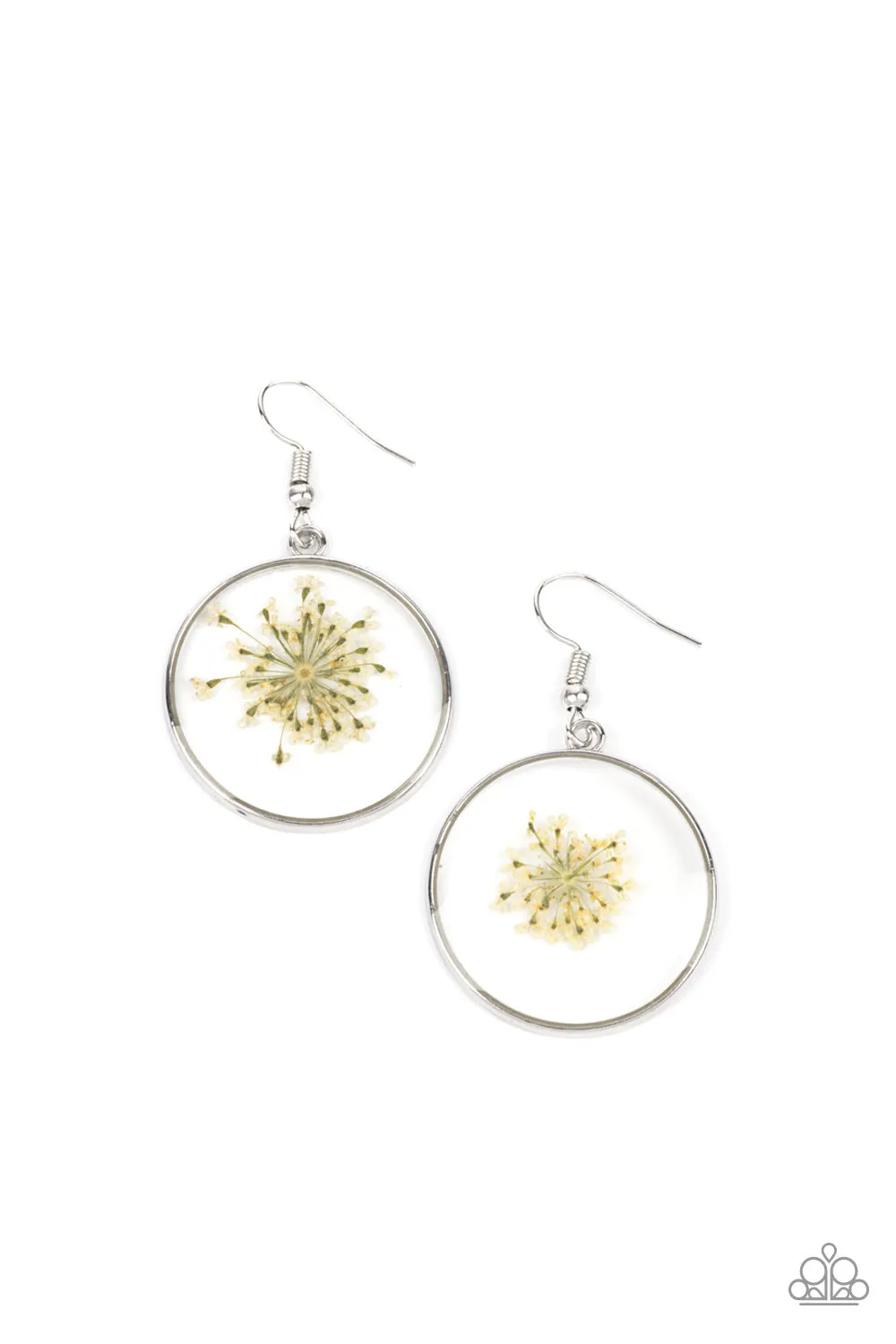 Happily Ever Eden - White Earring