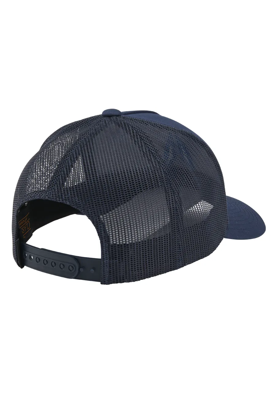 Iconed Trucker Hat - Navy / Blue