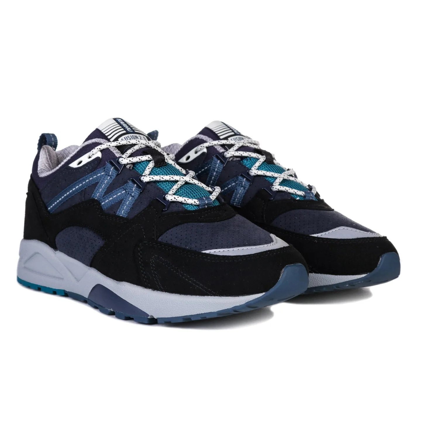 KARHU FUSION 2.0 JET BLACK / DEEP LAGOON