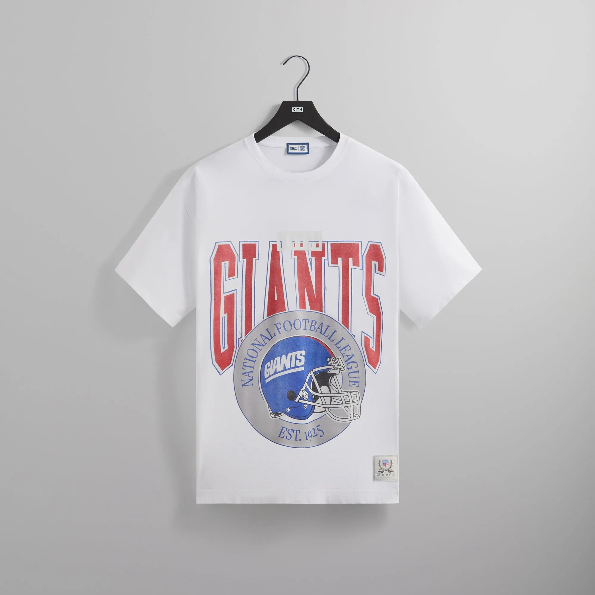 Kith for the NFL: Giants 1925 Vintage Tee - White