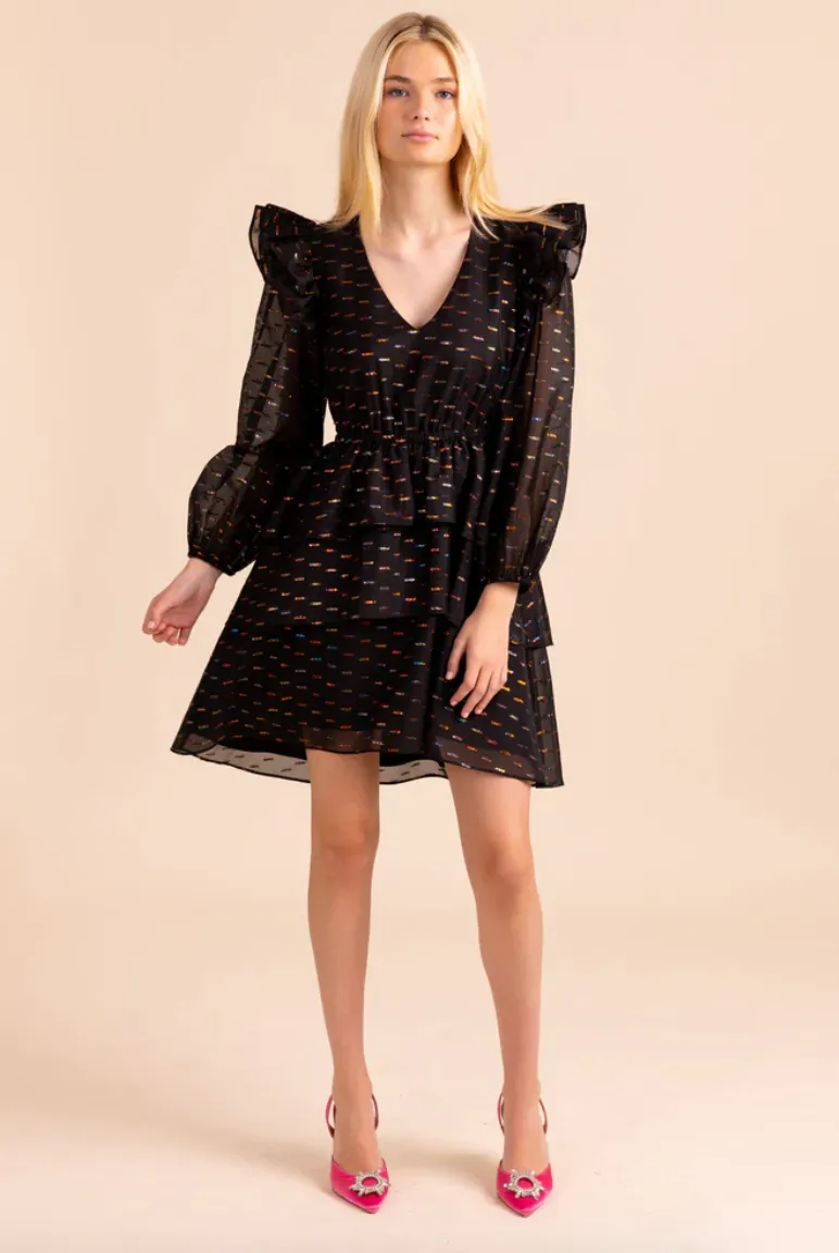 Lexi Dress | Black Dot - M, L