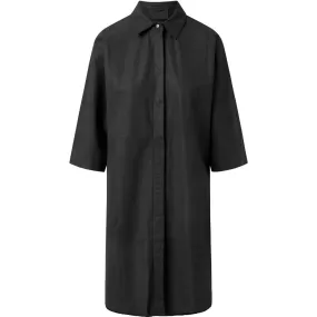 Long shirt dress / 50298 - Black (Nero)