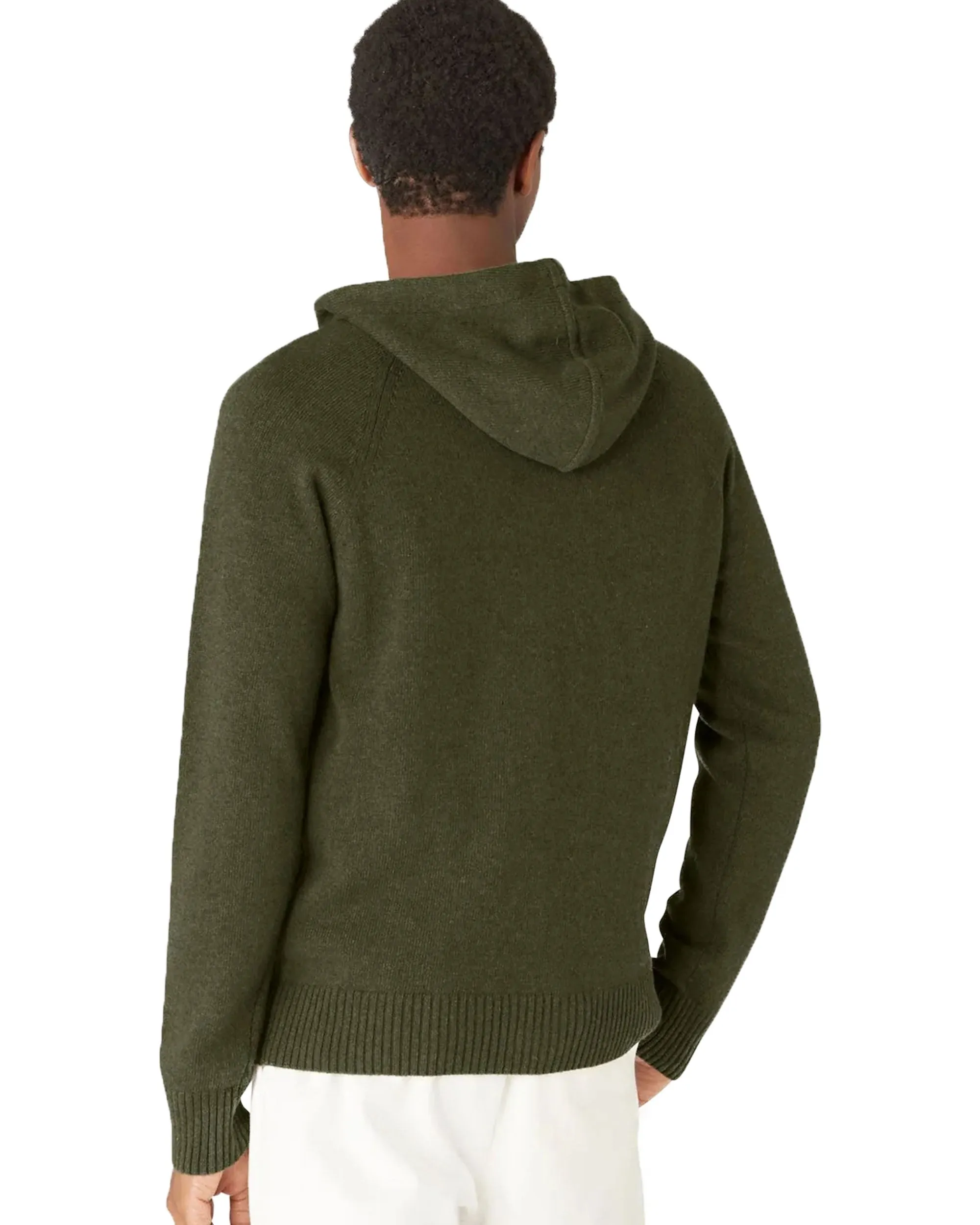 Maglione Uomo K-Way Marcy Lambswool Green