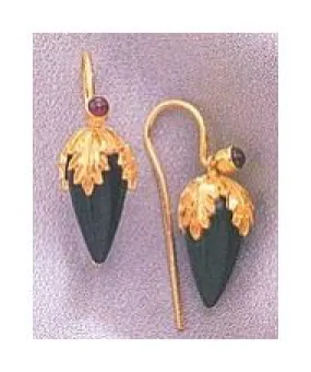 Mesopotamia Onyx Earrings