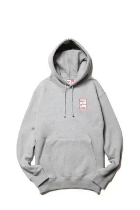 MINI FRAME PULLOVER HOODIE FL HEATHER GRAY