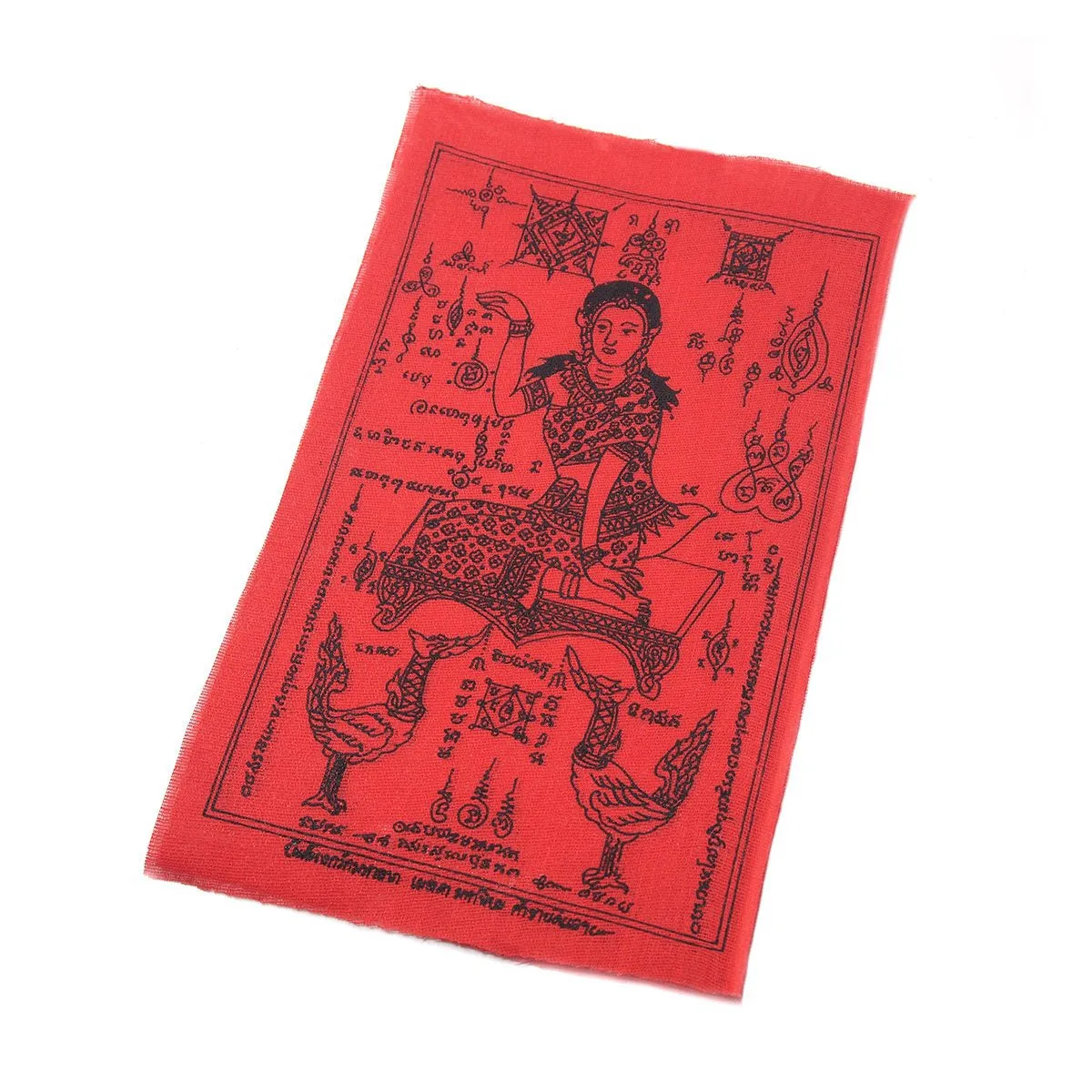 Nang Kwak Deity of Merchants Prayer Cloth B, Large Size