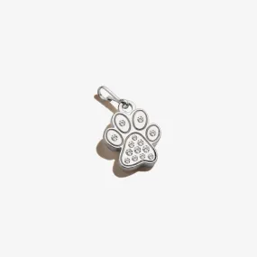 Pavé Paw Print of Love Charm