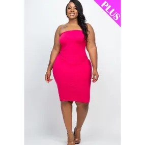 Plus Tube Bodycon Dress