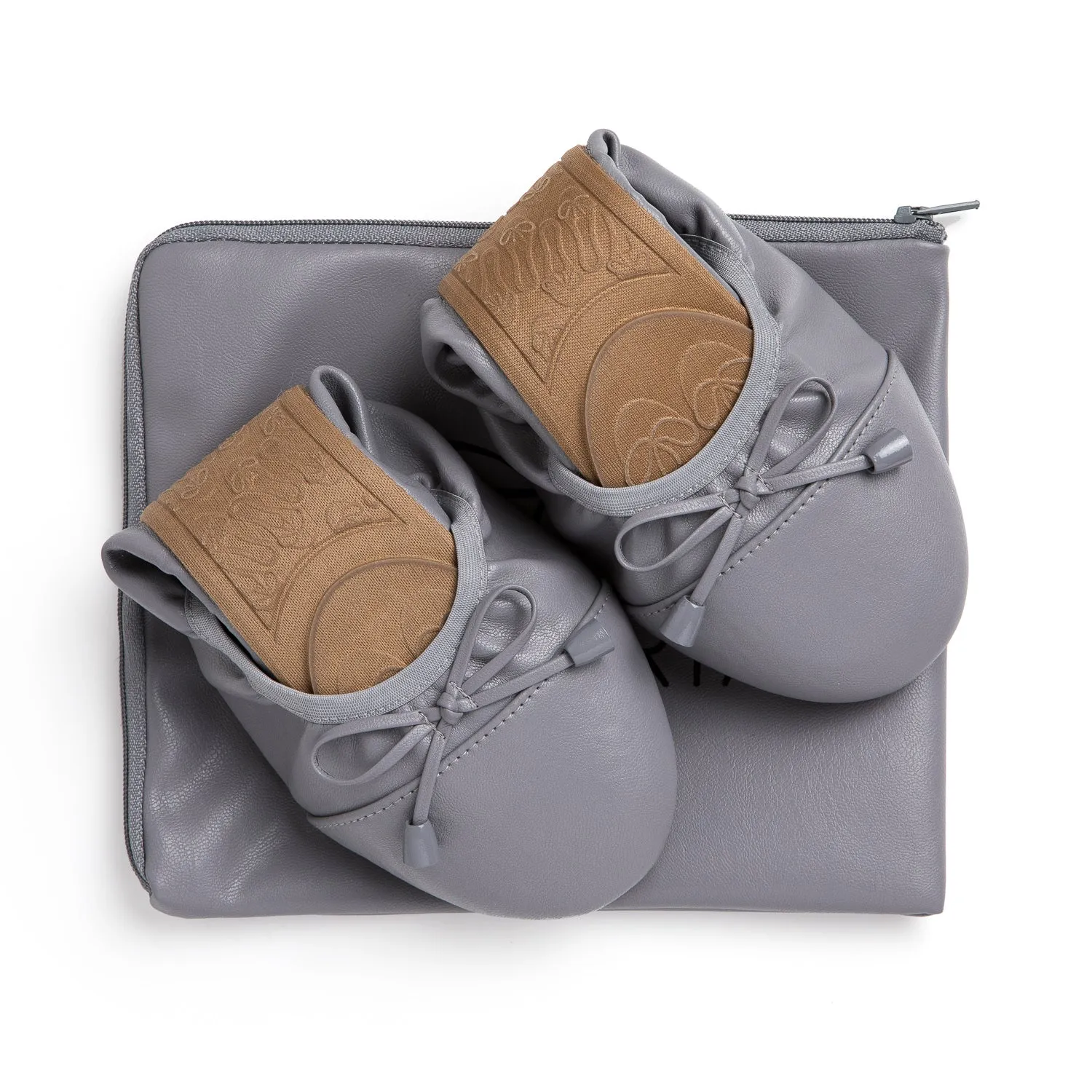 Premium Stone Grey Flats