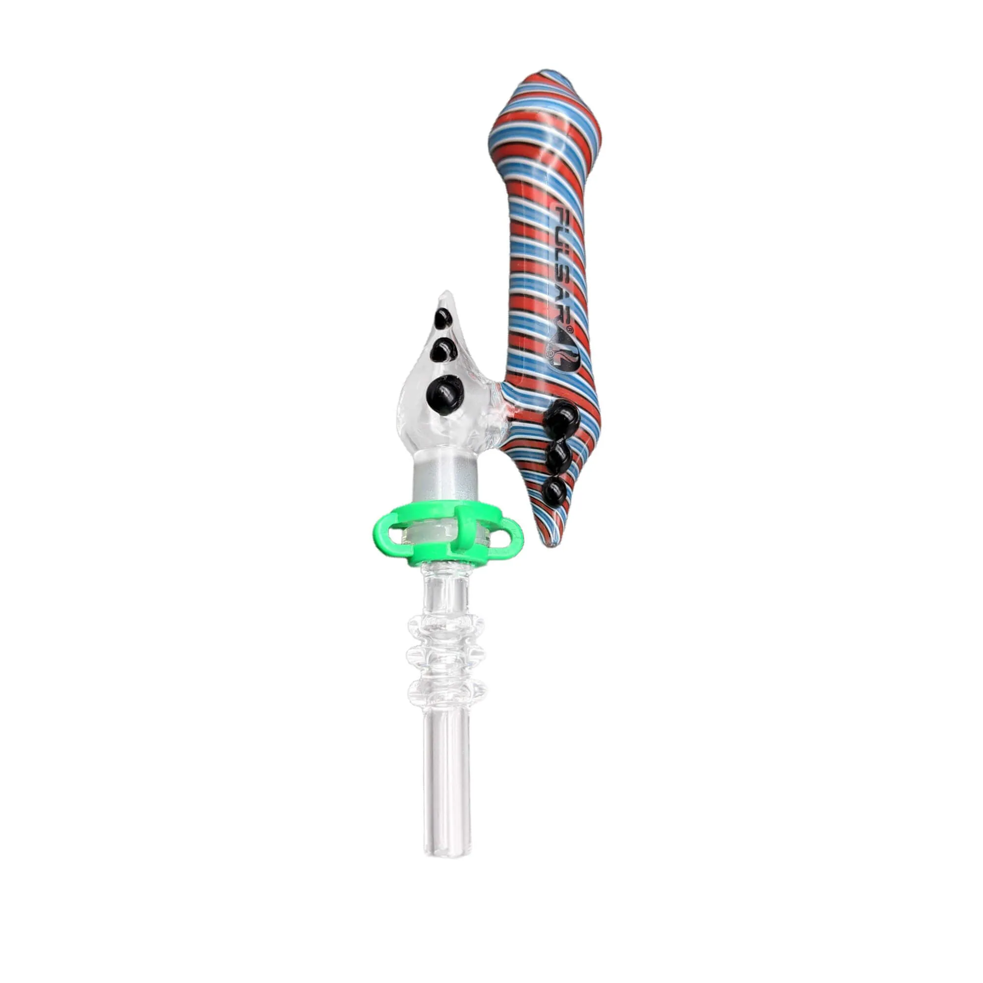 Pulsar Wig Wag Spiral Dab Straw Dual Chamber