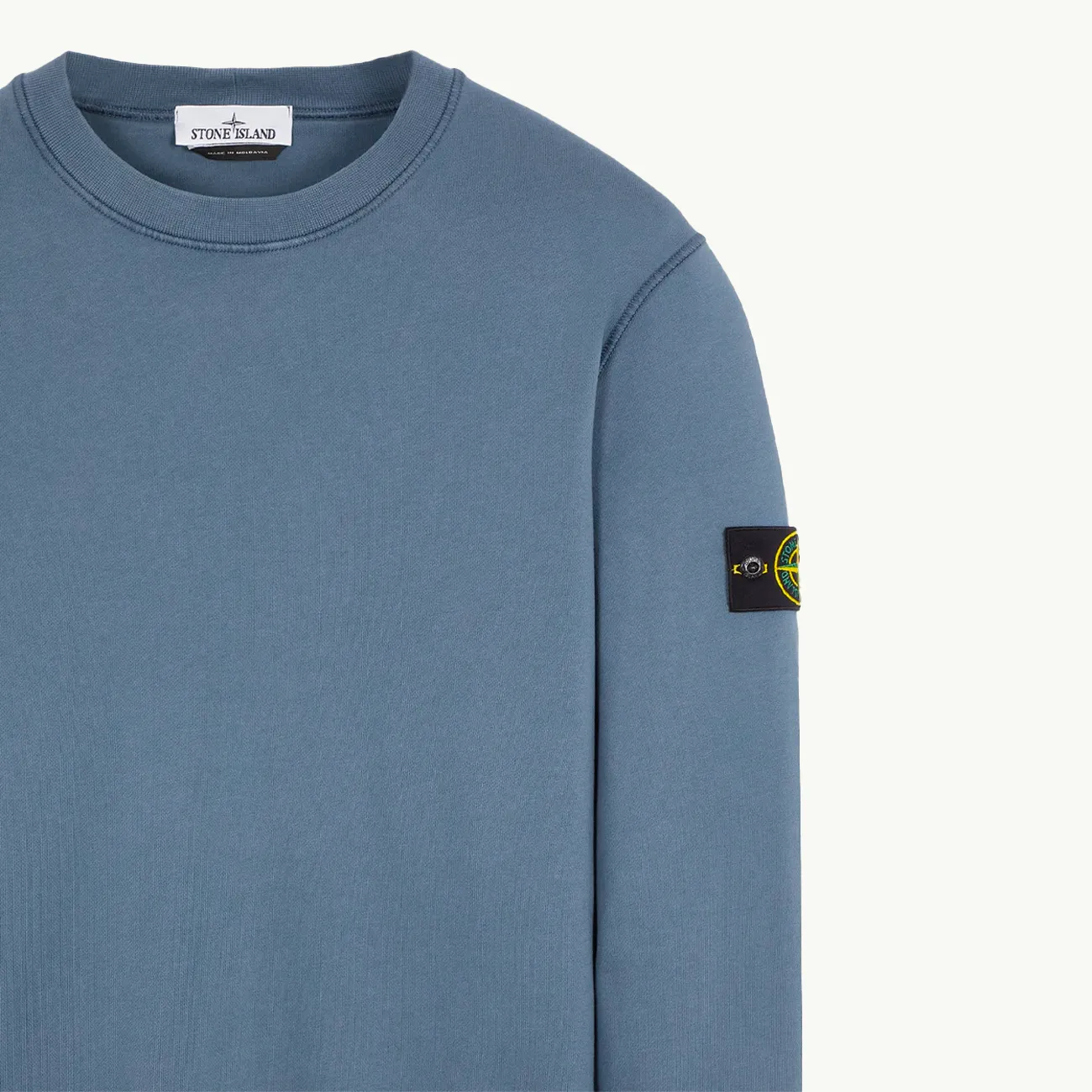 SWEATSHIRT CREW TERRY BLUE 2478