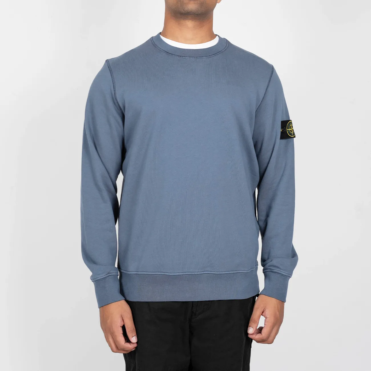 SWEATSHIRT CREW TERRY BLUE 2478