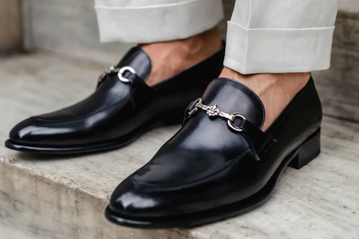 The Caine Bit Loafer - Nero