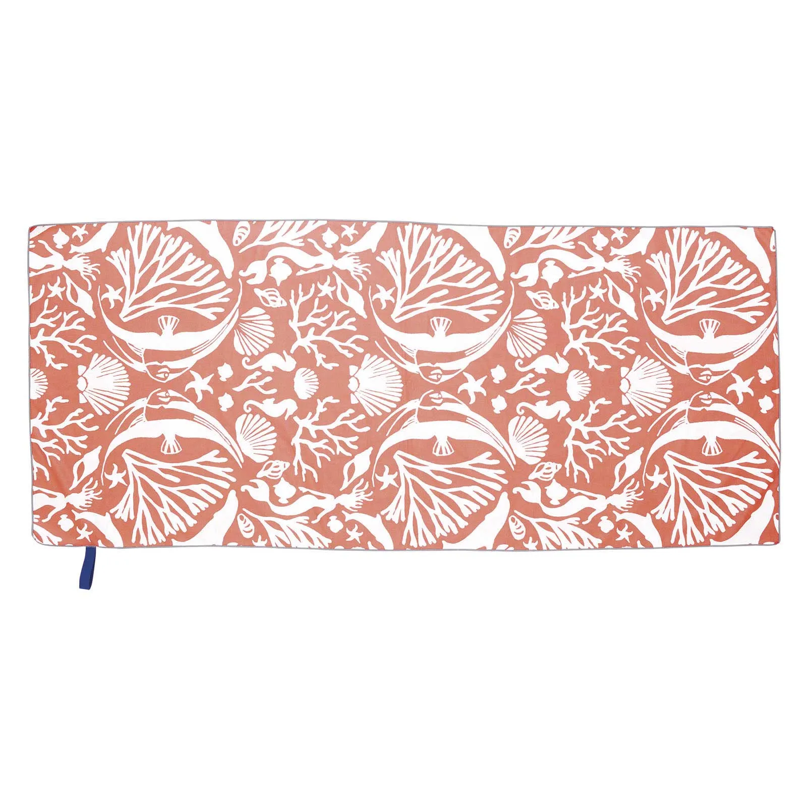 Underwater Sea Coral Reversible Eco Beach Towel