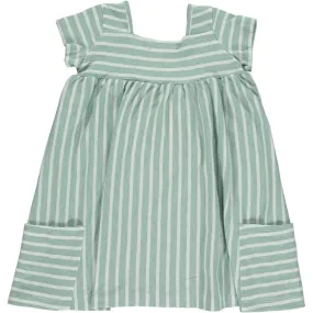 Vignette - Seafoam Stripe Rylie Dress