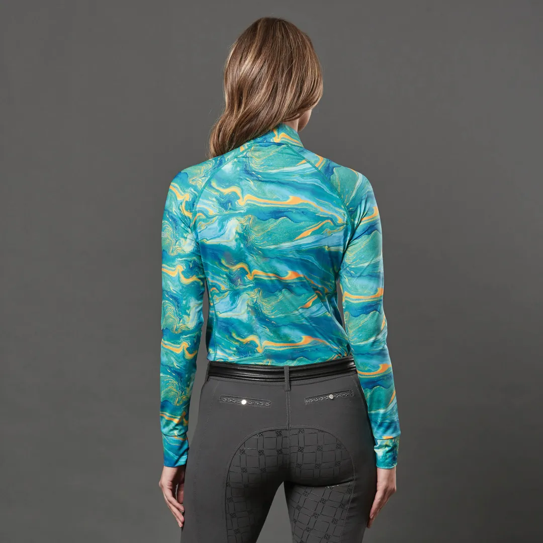 Weatherbeeta Ruby Printed Long Sleeve Top