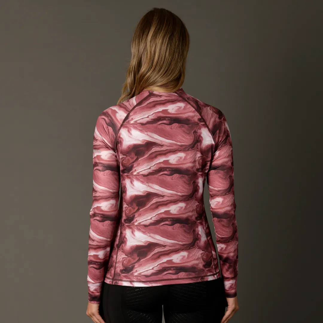 Weatherbeeta Ruby Printed Long Sleeve Top