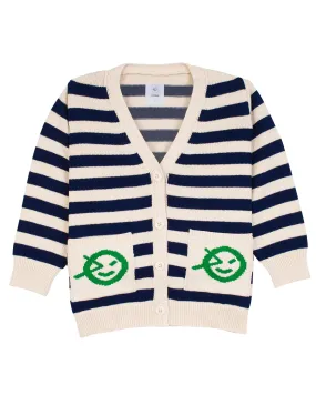 WYNKEN STRIPE KNIT CARDIGAN